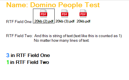 Count attachments in Rich Text Field - LotusScript